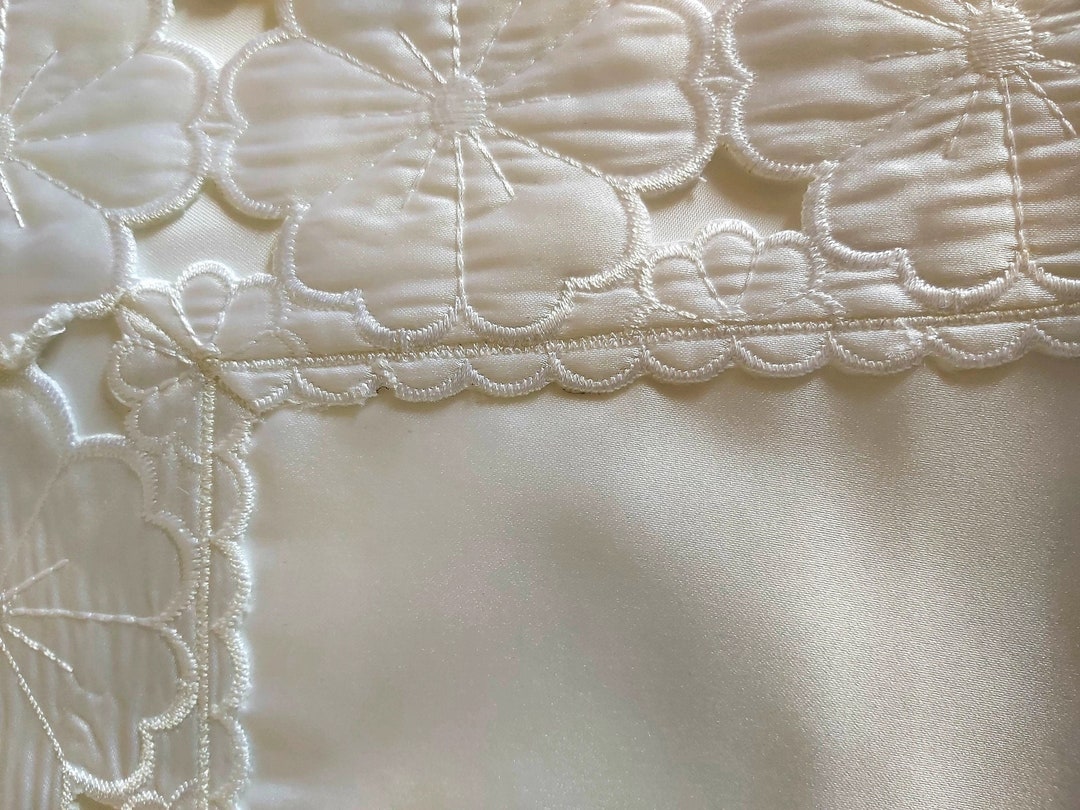 Satin Sheet Set Vintage Satin Sheets Romantic Italian - Etsy