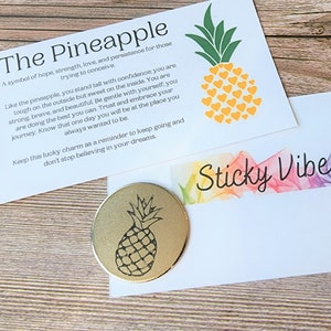 Prezenty Pineapple IVF, Prezenty na niepłodność, Prezenty IUI, Pakiet opieki IVF, Prezent surogatki, Talizman na szczęście, Prezent na płodność dla przyjaciela, Baby Dust