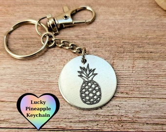 Infertility Gifts for Couples, IVF Gifts Lucky Pineapple Keychain, IVF Pineapple, Fertility Gift for Woman, IVF Keepsake, Fertility Jewelry