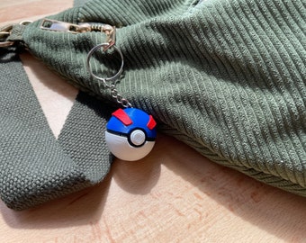 Porte-clés Superball - Pokeball imprimé en 3D