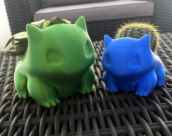 3D printed Bulbasaur flower pot