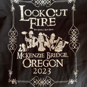 Lookout Fire Wildland Fire T-shirt image 1