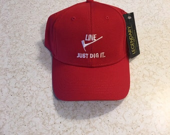 LINE: Just Dig It. Embroidered Hat