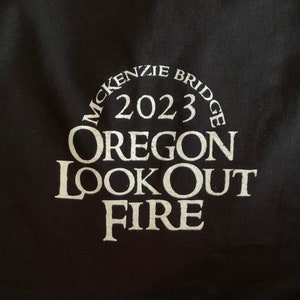 Lookout Fire Wildland Fire T-shirt image 2