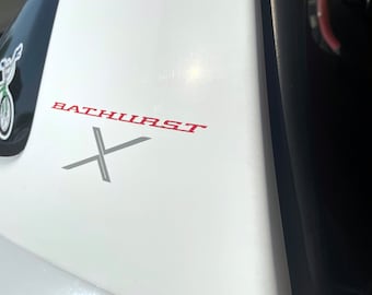 Mazda RX7 Bathurst X side decals, efini rear quarter sticker FD FD3S RZ