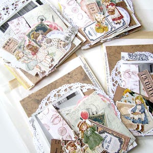 Vintage Ephemera Pack: 50 Piece Junk Journal Kit