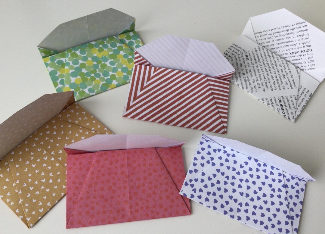 Mini Envelopes For Junk Journal Embellishments Mini Junk Journal