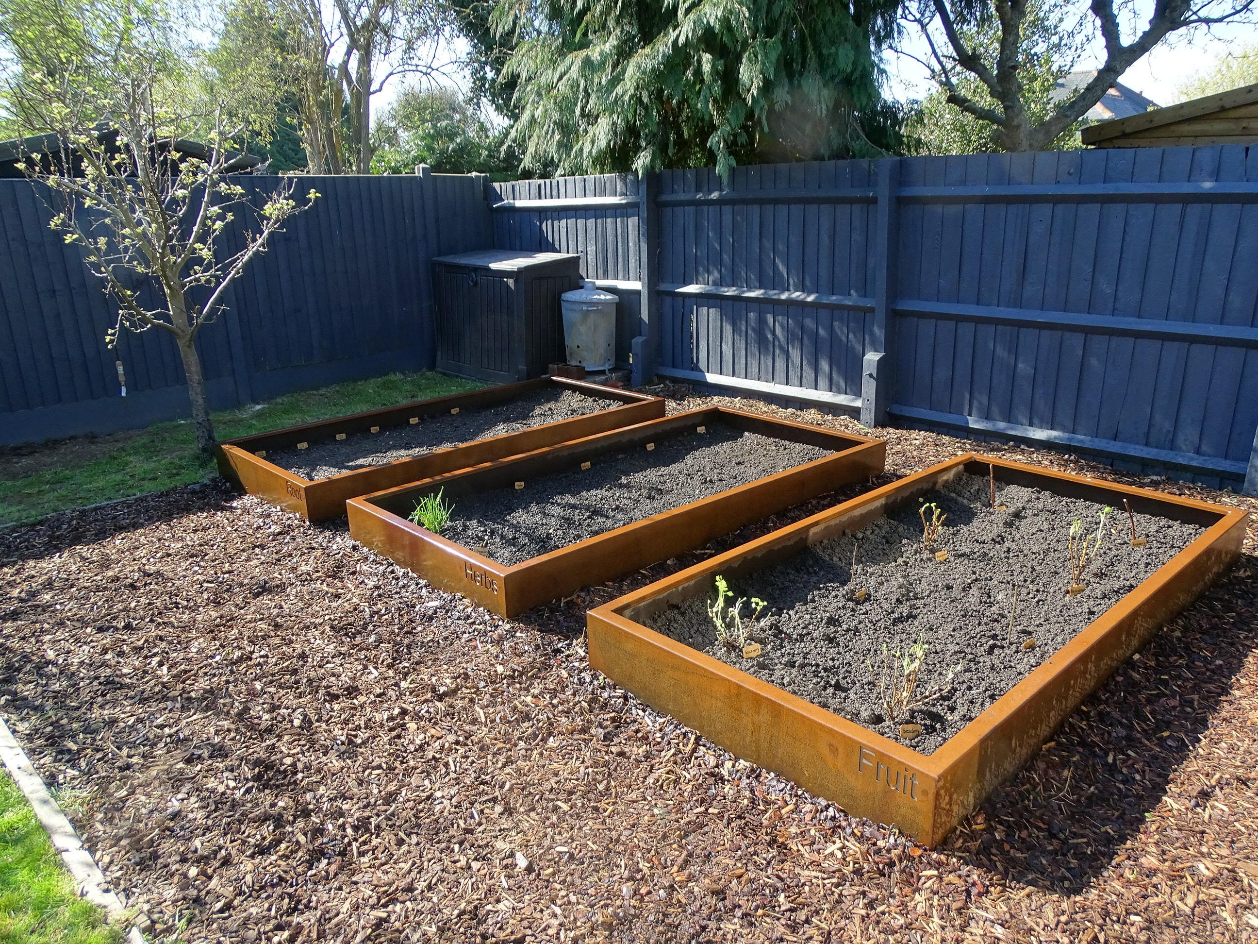 Braybrooke Corten Steel Raised Bed Fruit & Veg Planter Etsy UK