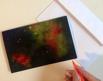 Universe Card | Galaxy Card | Blank Greeting Card | Any Occasion Card | Cosmos Card | Stars Greeting Card | Universe Greetings Card