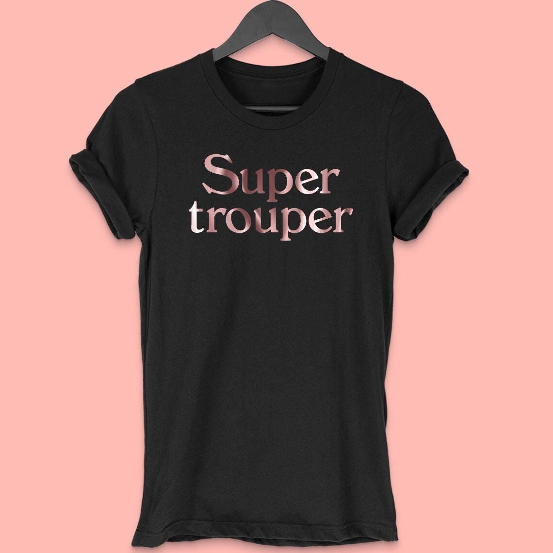 Abba Super Trooper T Shirt UK