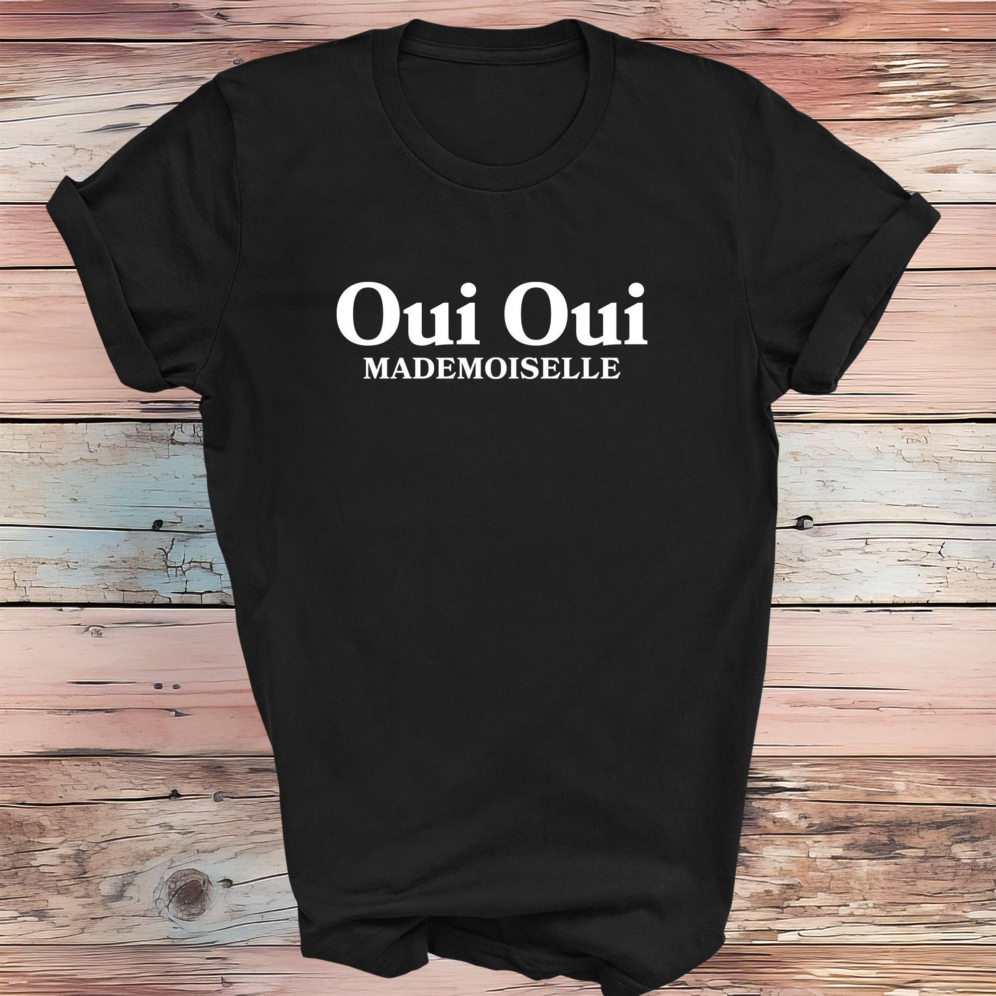 Oui And Non Vintage 70'S Style French T-Shirt Apparel Oui And Non Vintage 70'S Style French T-Shirt Apparel