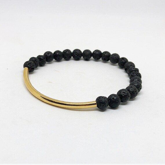 etsy lava rock bracelet