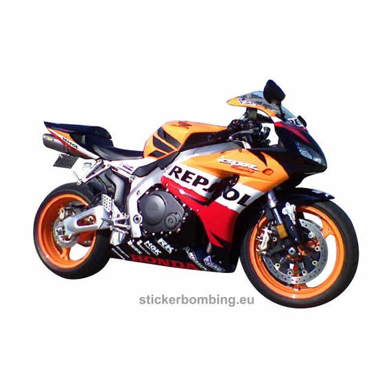 Stickers Set For Moto Honda Cbr 1000 Rr Repsol Etsy