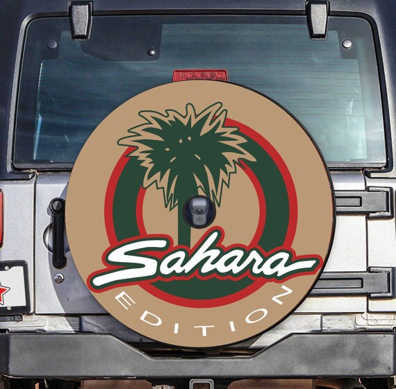 Universal Tire Cover "Sahara Edition" Jeep Wrangler JL Sahara Edition