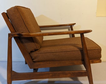 Vintage Mid Century Modern Lounge Chair Danish Modern