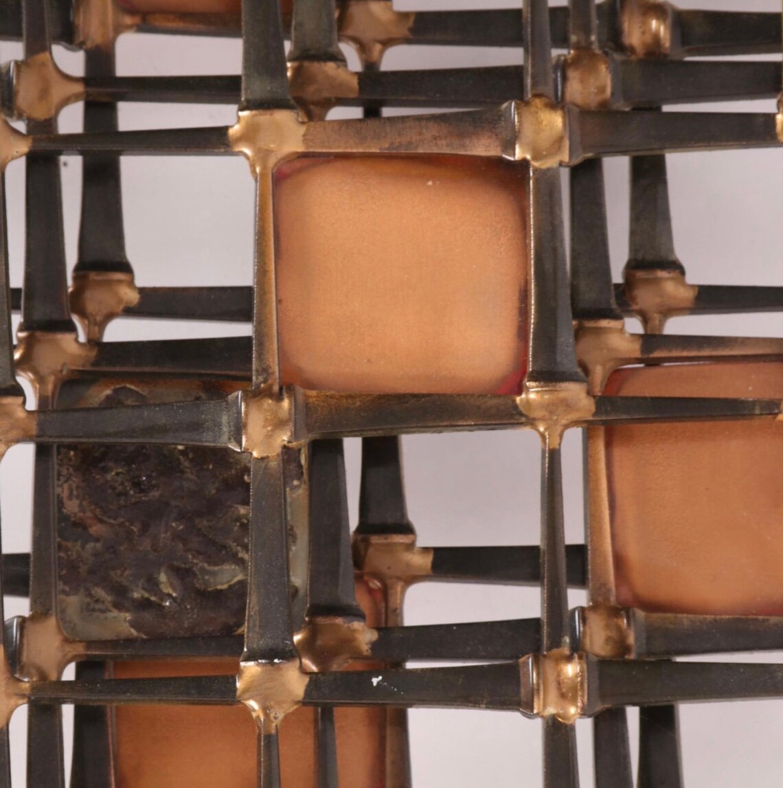 MCM Metal Wall Sculpture Etsy