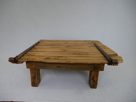 Vintage Barn Door Coffee Table