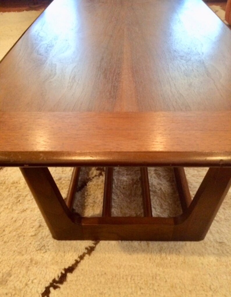 Vintage MCM Mid Century Coffee Table. Etsy