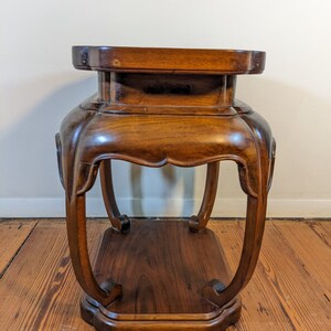 Vintage Mid Century Italian Asian Inspired Side Table. image 7