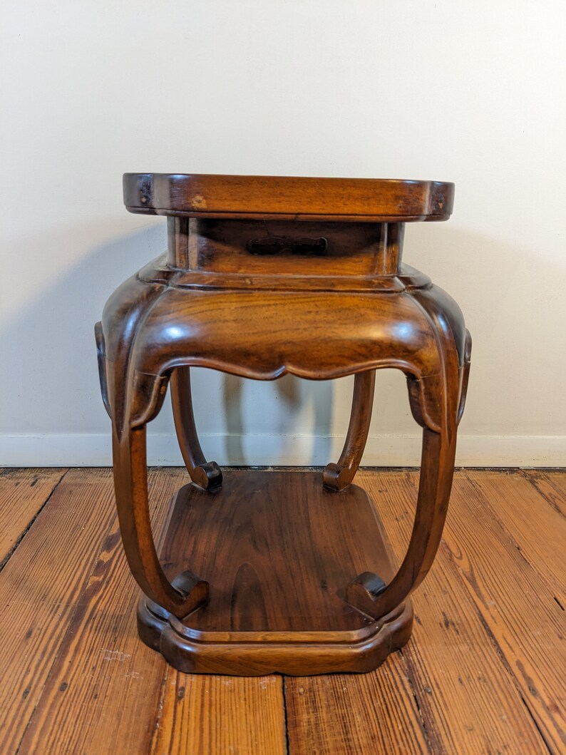 Vintage Mid Century Italian Asian Inspired Side Table. image 7