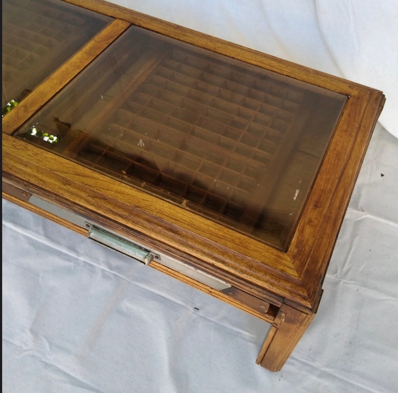 Recycled Repurposed Printer trays Coffee Table. Etsy