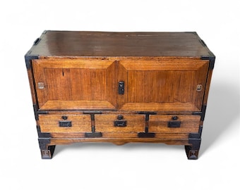 Japanese Meiji Period 19th Century Tansu.