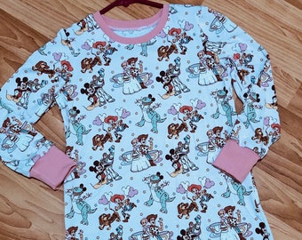 Choice of Toy and Mouse print night gown pajamas