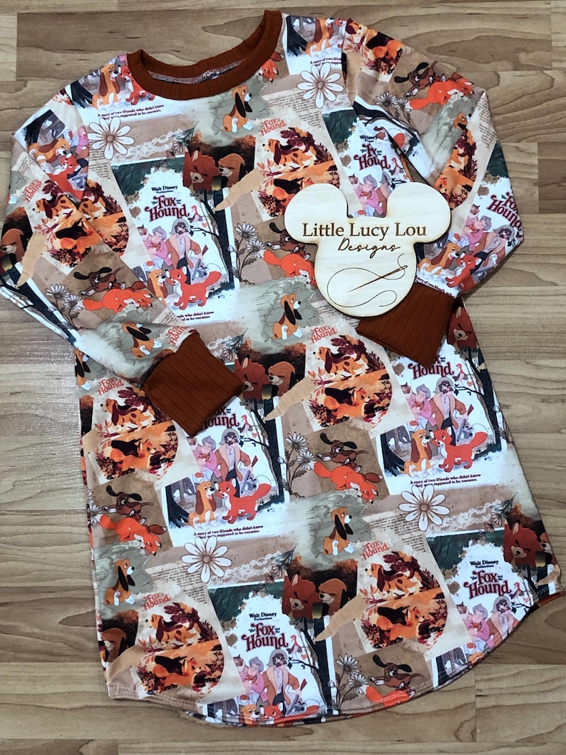 Elección de pijama camisón fox