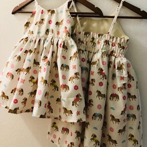 Horse cowboy cowgirl farm rodeo dress