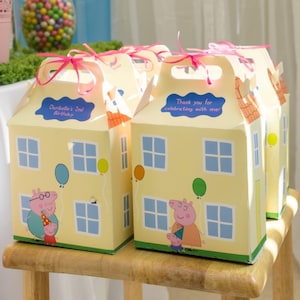 PDF DOWNLOAD Peppa Pig House Favor Box