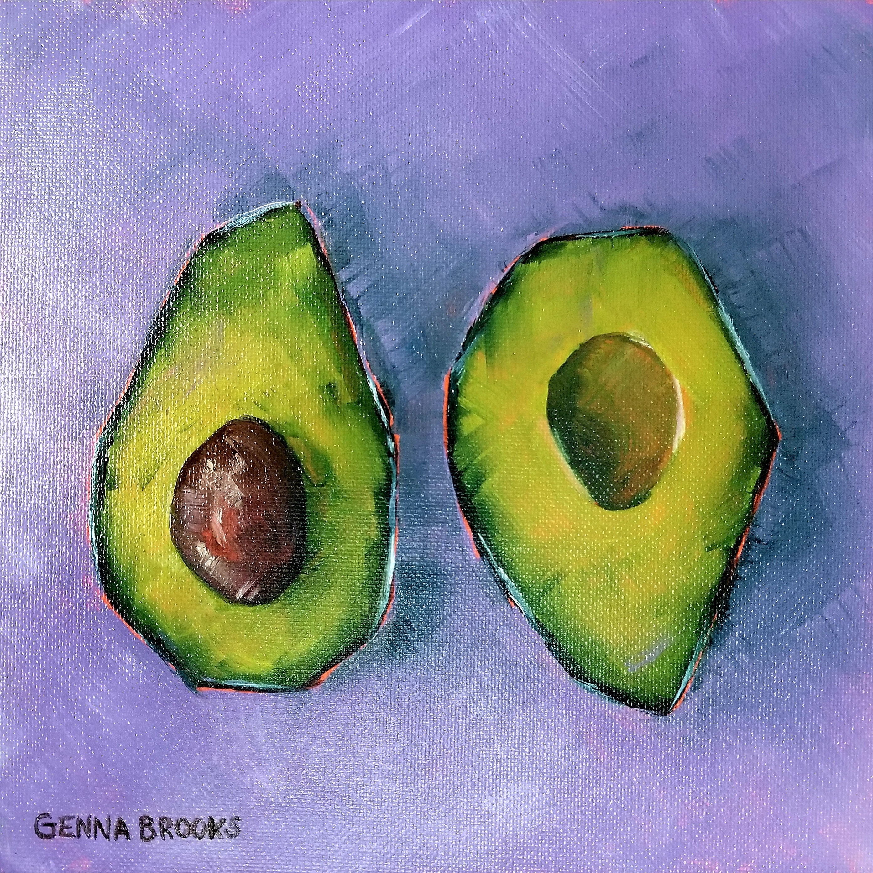 Cool Avocado Archival Art Print