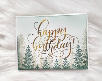 Happy Birthday Card - Birthday Card - Greeting Cards - Nature Lover Gifts - Wanderlust - Nature Card - Birthday Gifts - Card for Guys