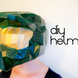 Space Marine Helmet - Make your own with a PDF Download diy, cosplay
