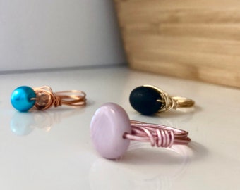 The Double Wrap Ring (Free local drop off/pick up or for shipping pay by clicking our shipping listing)