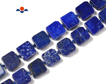 3 count 16mm high quality blue green brown porcelain ceramic beads square shaped beads glazed ceramic destash lot clay
