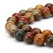 Red Creek Jasper Smooth Round Beads 4mm 6mm 8mm 10mm 12mm 15.5" Strand