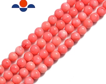 Pcs Art Hobby DIY Jewellery Making Crafts Red Coral Faceted Round Beads 6mm 60