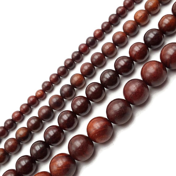Natural Red Garnet 3mm 4mm 6mm 8mm 10mm 12mm 14mm Round Beads Superior AA  Grade 15.5 Strand 