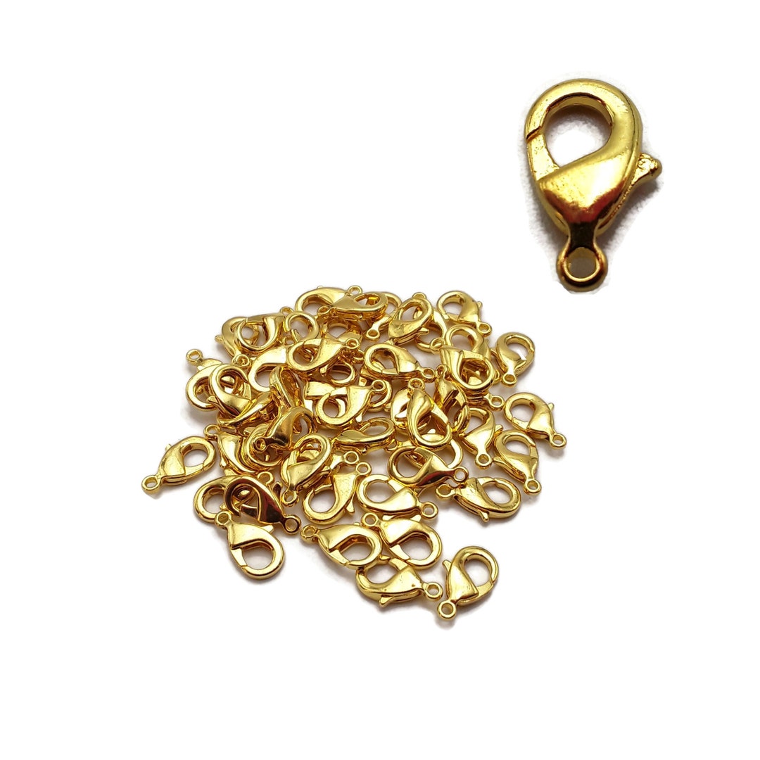Gold plated Lobster Clasp 12mm