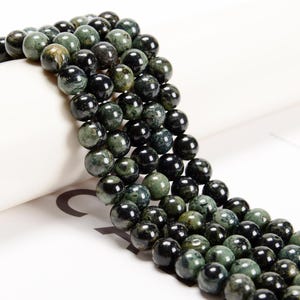 Kambaba Jasper Smooth Round Beads 4mm 6mm 8mm 10mm 12mm 15.5&quot; Per Strand
