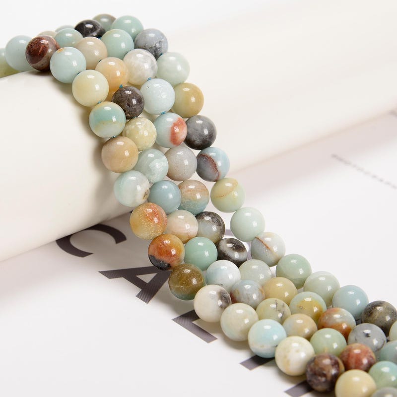 Amozonite Beads - Etsy