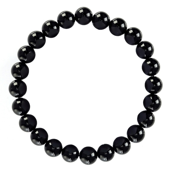 【HYERES LOR】24SS★ BR(W) Ball Black Onyx Bead Bracelet ~TBM4742-75Y4JOX-1.jpg