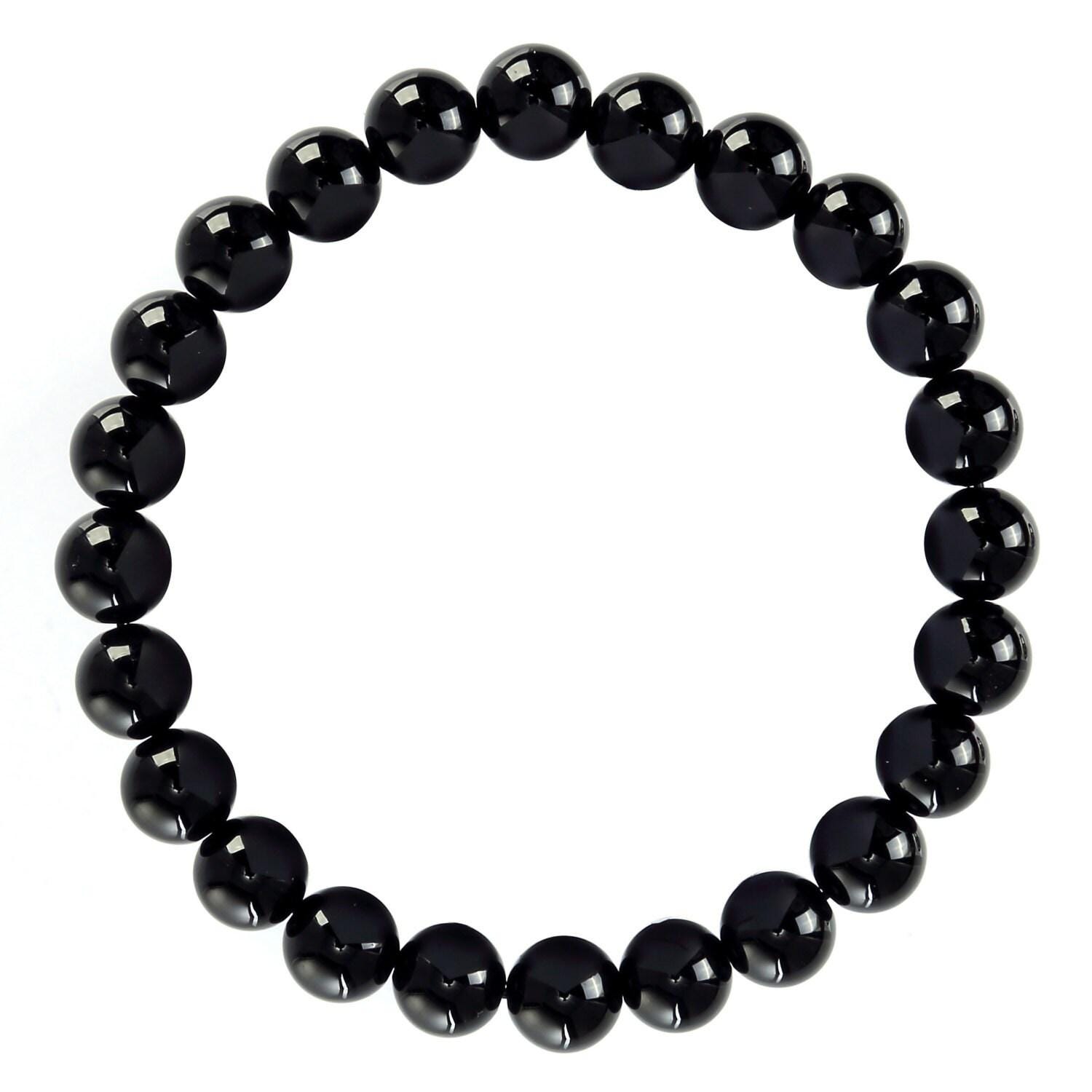 【HYERES LOR】24SS★ BR(W) Ball Black Onyx Bead Bracelet HYERES LOR】24SS☆ BR(W) Ball Black Onyx Bead Bracelet