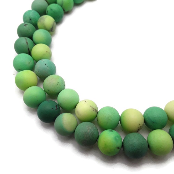 M Chrysoprase 10mm Faceted Round beads 15.5 strand Natural green gemstone beads For jewelry making