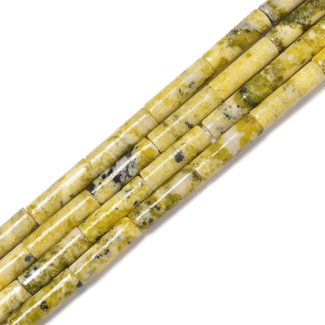 Natural Carnelian Cylinder Tube Beads – 4x13mm, 15.5 Inch Strand (No Brand)