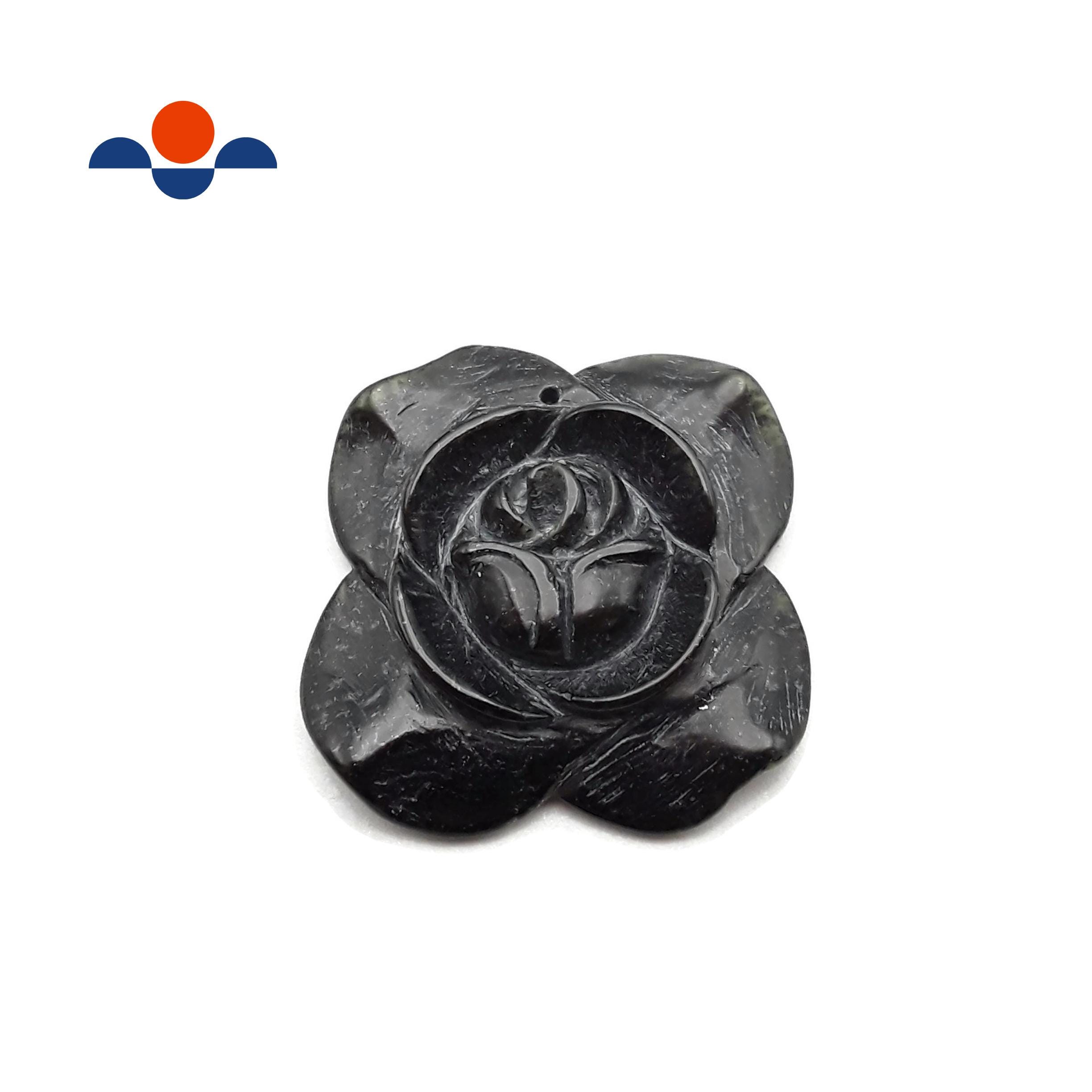 Carved Shell Flower - Etsy