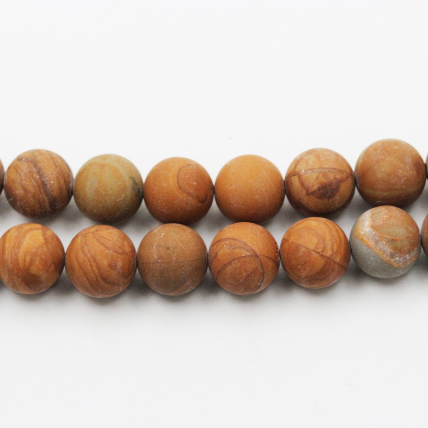 Wood Grain Jasper Matte Round Beads 4mm 6mm 8mm 10mm 12mm Etsy