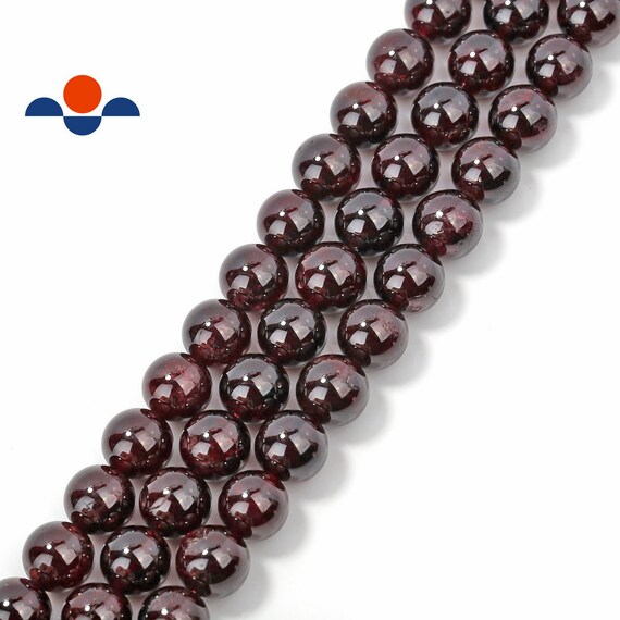 16" Strands 4mm GARNET Gemstone Round Beads HIGH QUALITY 2 TWO 16" Strands 4mm GARNET Gemstone Round Beads HIGH QUALITY 2 TWO