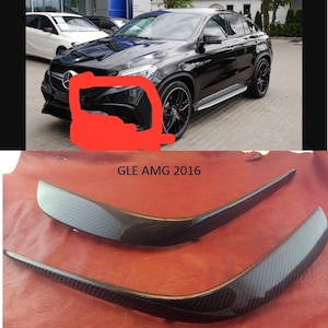 Carbon fiber front panels Mercedes Benz AMG GLE S 2016- 2019