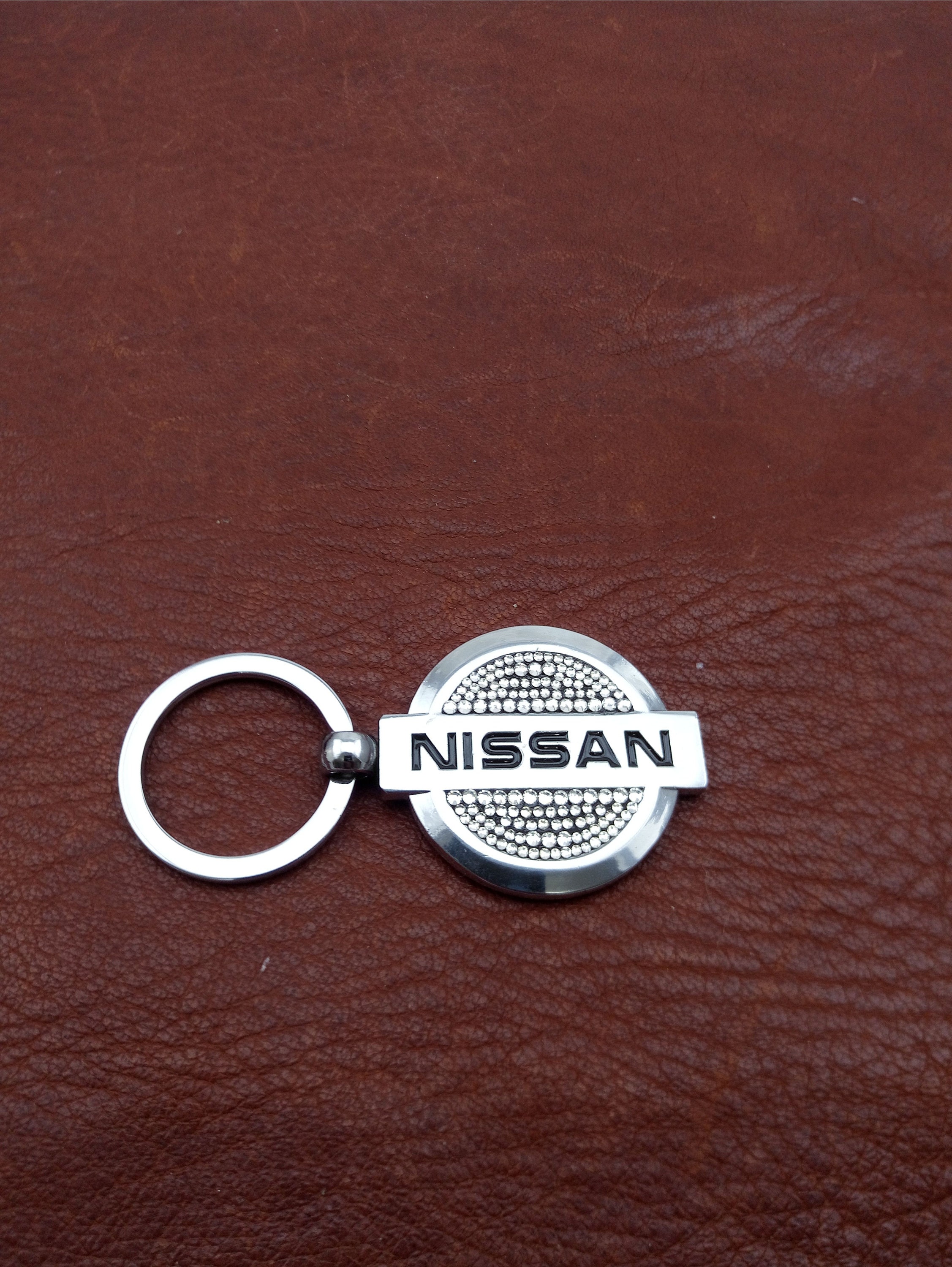 BlingBling Nissan Key chain ring covered in Swarovski Etsy